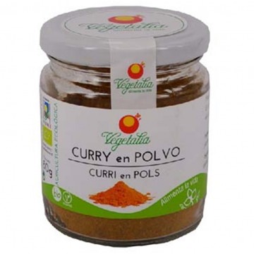 Curry en Polvo Bio Vegan 80g Vegetalia