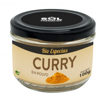 Curry en Polvo Bio 100g Solnatural