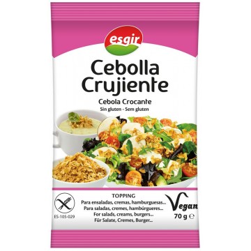 Cebolla Crujiente SinGluten Vegan 100g Esgir