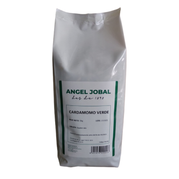 Cardamomo Verde en Grano 1kg Angel Jobal