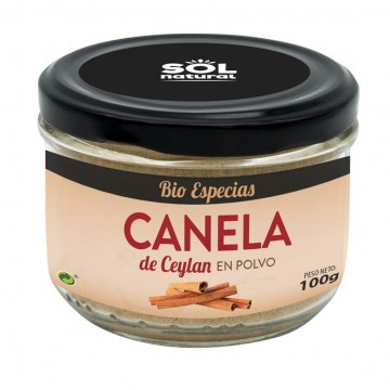 Canela en Polvo Ceylan Bio 100g Solnatural