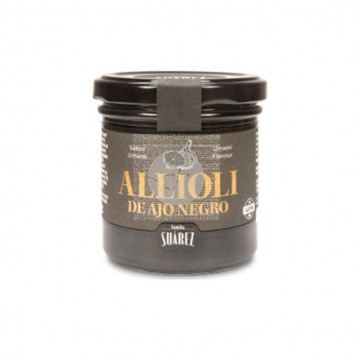 Allioli de Ajo Negro SinGluten 135g Familia Suarez