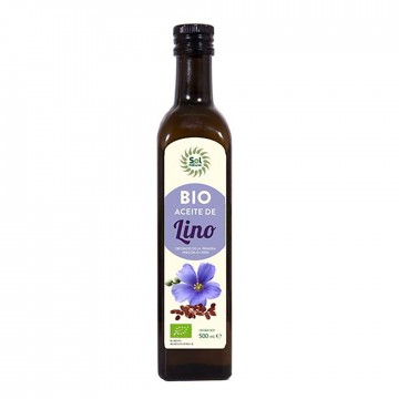 Aceite de Lino Bio 500ml Solnatural