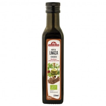 Aceite de Linaza 1ª Presion en Frio Bio 250ml Natursoy