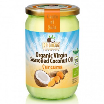 Aceite de Coco y Curcuma Bio Vegan 175g Dr. Goerg