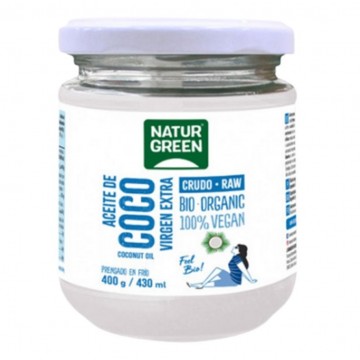 Aceite de Coco Virgen Extra Vegan Bio 430ml Natur-Green