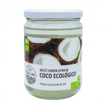 Aceite de Coco Virgen Extra Eco Vegan 430ml Eco-Salim