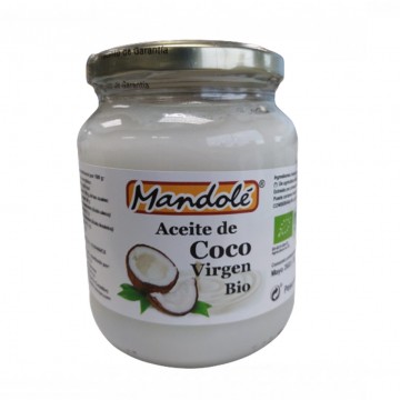 Aceite de Coco Virgen Bio 550g Mandole