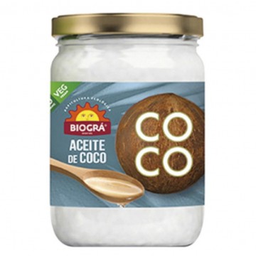 Aceite de Coco SinGluten Bio Vegan 460g Biogra