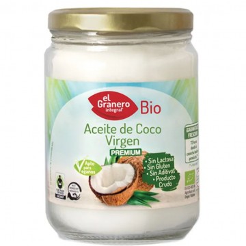 Aceite Coco Virgen Premium Bio 1L El Granero Integral