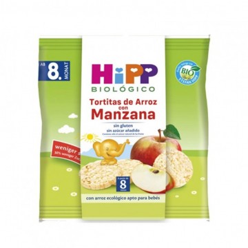 Tortitas Arroz con Manzana +8 meses Bio 30g Hipp