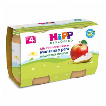 Potitos Manzana y Pera +4M Bio 2x125g HIPP