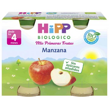 Potitos de Manzana +4M Bio 2x125g HIPP