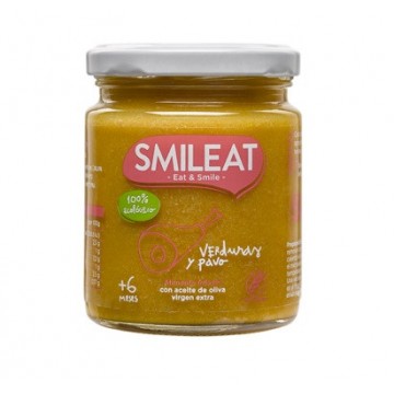 Potito Verduras y Pavo +6M SinGluten Eco 230g Smileat