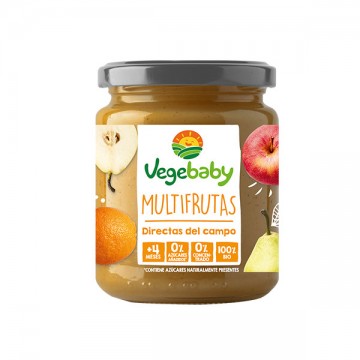 Potito Vegebaby Multifrutas SinGluten Bio 190g Vegebaby