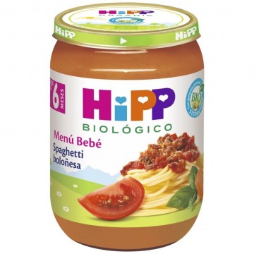 Potito Spaguetti Boloñesa +6M 190g HIPP