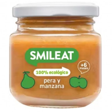 Potito Pera Manzana Eco +6M 130g Smileat