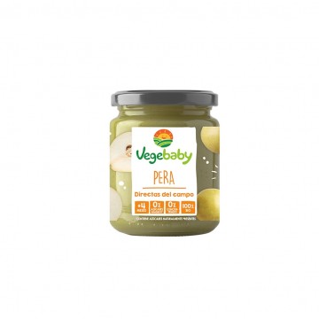 Potito de Pera SinGluten Eco 190g Vegebaby