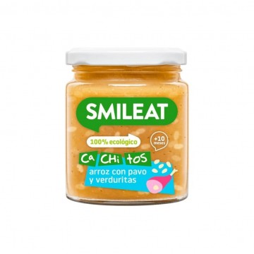 Potito Cachitos Arroz Pavo y Verduras SinGluten Eco 230g Smileat