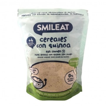 Papilla de Cereales con Quinoa SinGluten Eco 200g Smileat