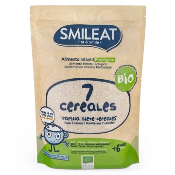 Papilla de 7 Cereales Bio 200g Smileat