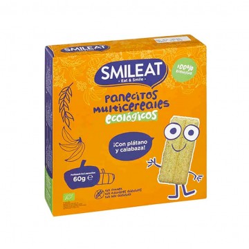 Panecillos Multicereales SinGluten Eco 60g Smileat