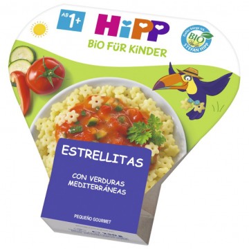 Estrellitas con Verduras Mediterraneas Bio 250g Hipp