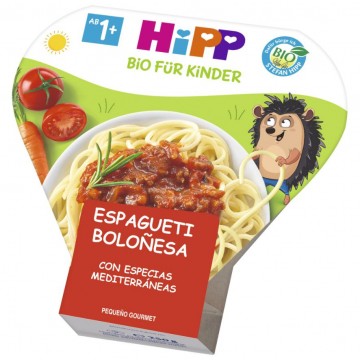 Espagueti Boloñesa Especias Mediterraneas Bio 250g Hipp