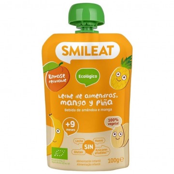 Bebible Leche Almendras Mango Piña +9m Eco 100g Smileat