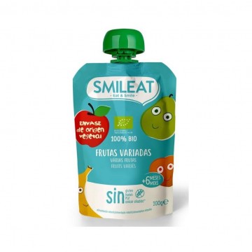 Bebible de Frutas Variadas SinGluten Bio 100g Smileat