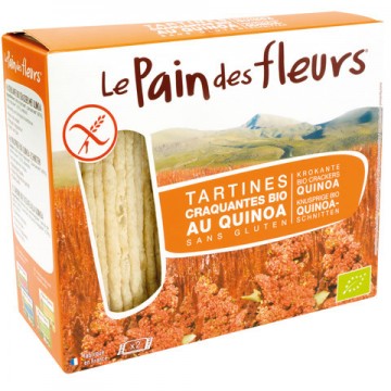 Tostadas Pan Quinoa SinGluten Bio Vegan 150g Le Pain Des Fleurs