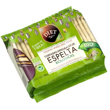 Tostadas Integrales Espelta Bio 100g Diet-Radisson