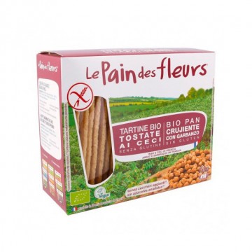 Tostadas de Garbanzo SinGluten Bio Vegan 150g Le Pain Des Fleurs