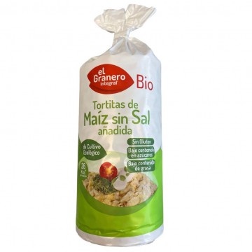 Tortitas de Maiz SinGluten Eco 110g El Granero Integral