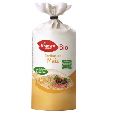 Tortitas de Maiz SinGluten Bio 110g El Granero Integral