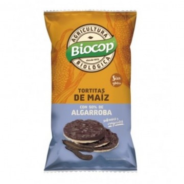 Tortitas de Maiz con Algarroba SinGluten Bio 100g Biocop