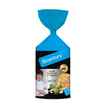 Tortitas de Maiz Aceite Sal y Oregano 123.5g Bicentury