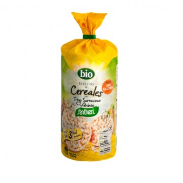 Tortitas de Cereales Sarraceno Bio 130g Santiveri