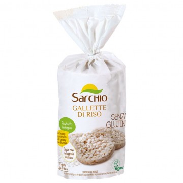 Tortitas Arroz sin sal Eco SinGluten 100g Sarchio