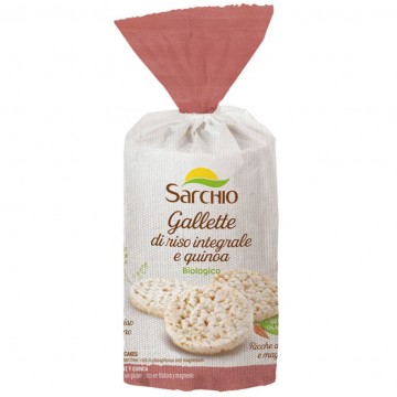 Tortitas Arroz Quinoa Eco SinGluten 100g Sarchio