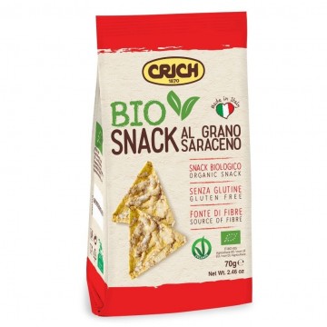 Snacks de Trigo Sarraceno SinGluten Vegan 70g Crich