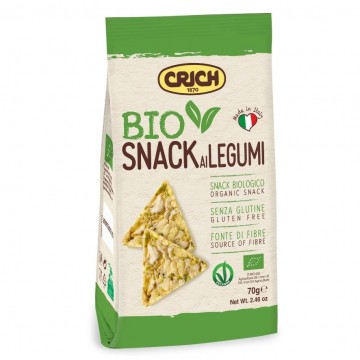 Snacks de Legumbres Bio Vegan SinGluten 70g Crich