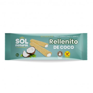 Rellenito de Coco arroz y trigo sarraceno Bio 24x25g Solnatural