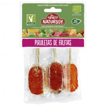 Piruletas 5 Sabores Bolsa Bio Vegan 1ud Natursoy