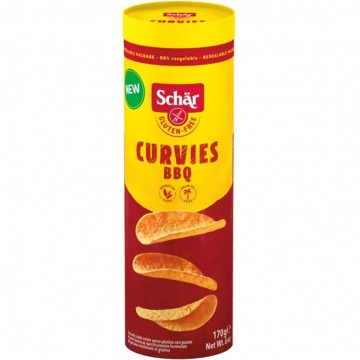 Patatas Curvies BBQ SinGluten 170g Dr. Schar