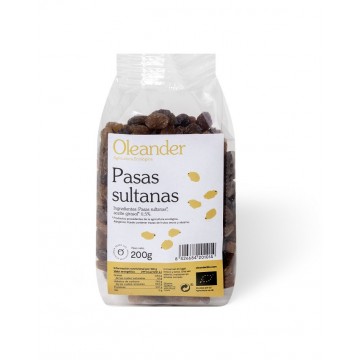 Pasas Sultanas SinGluten Bio Vegan 200g Oleander