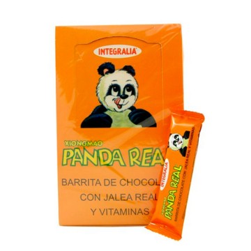 Panda Real Barrita Chocolate con Jalea Real y Vitaminas 24uds Integralia