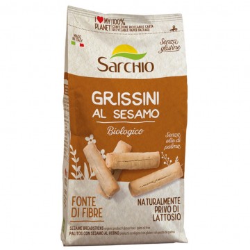 Palitos con Sesamo Eco SinGluten 180g Sarchio