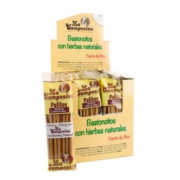 Palitos con Hierbas Naturales 25x65g La Campesina