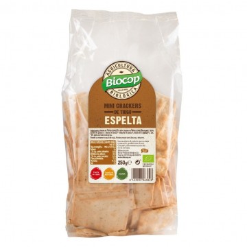 Mini Crackers Trigo Sesamo Eco Vegan 250g Biocop